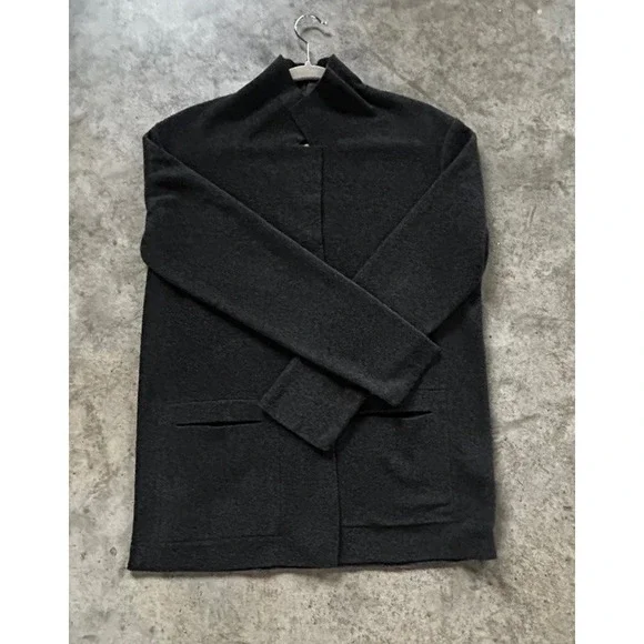 Henriette Steffensen Copenhagen 1001 Cardi Cardigan Size S Soft Black - Picture 4 of 13